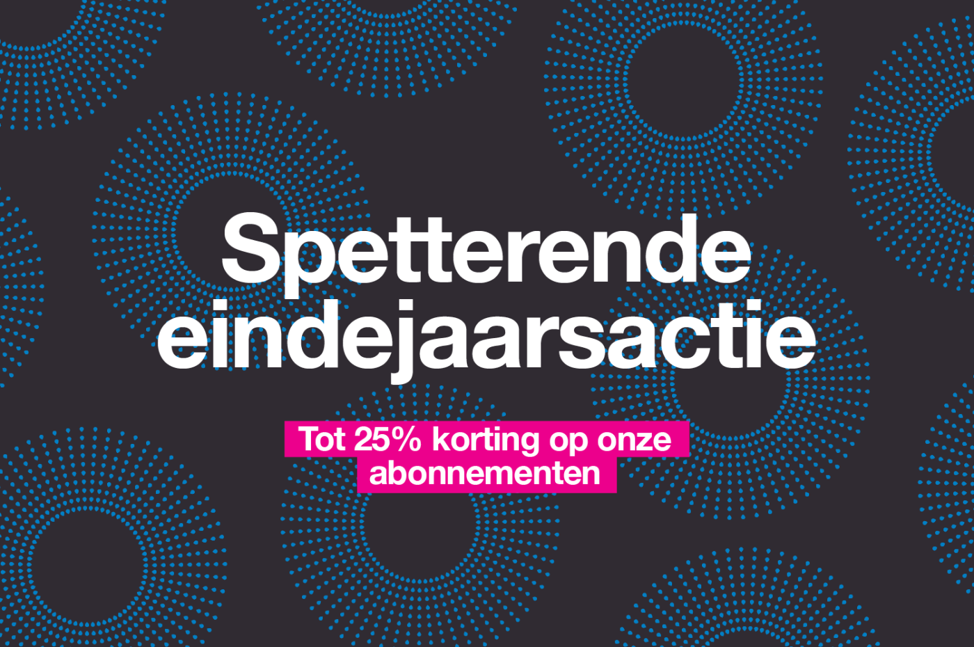 Profiteer van uitzonderlijke voordelen op onze herlaadabonnementen!