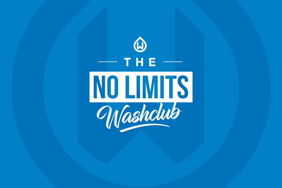 Welkom bij "The No Limits Washclub". Het abonnement zonder grenzen.